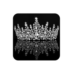 COCIDE tiara front view showing elegant sparkle and bridal appeal