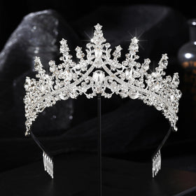 COCIDE hand scale showing tiara size and lightweight wearability