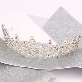 COCIDE tiara next to ruler showing precise 12.5 cm diameter measurement