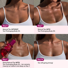 Coco & Eve application demo smoothing oil for firming and glow benefit