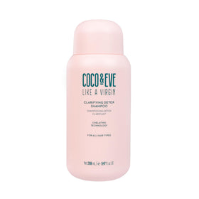Coco & Eve front bottle view showing clarifying shampoo benefits