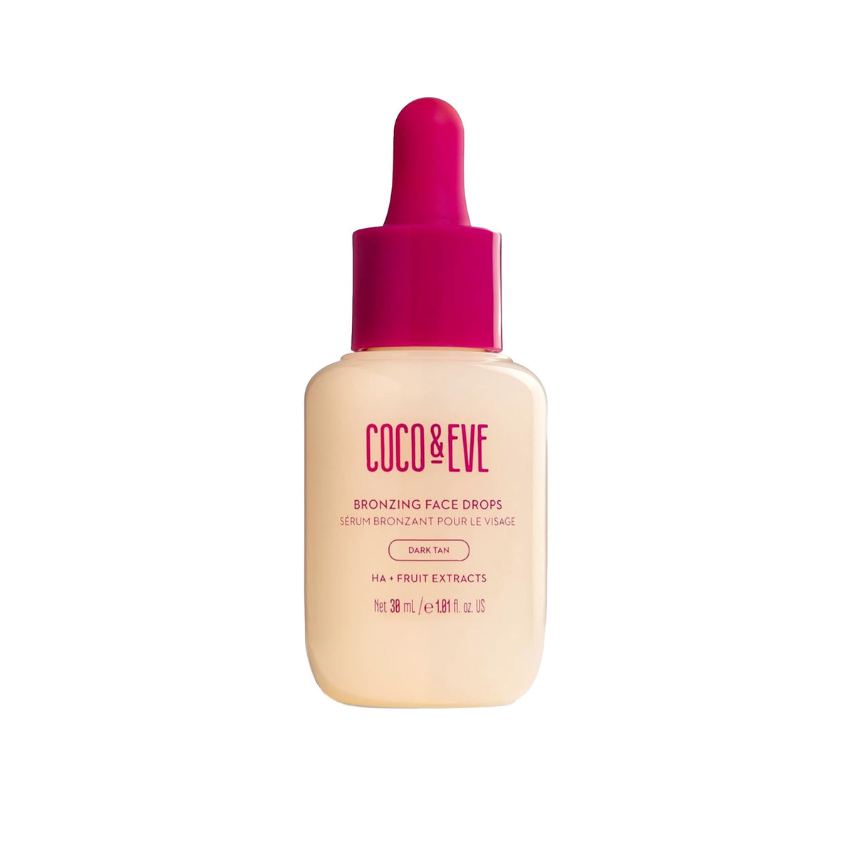 Coco & Eve front packaging bottle showing product and brand for easy recognition