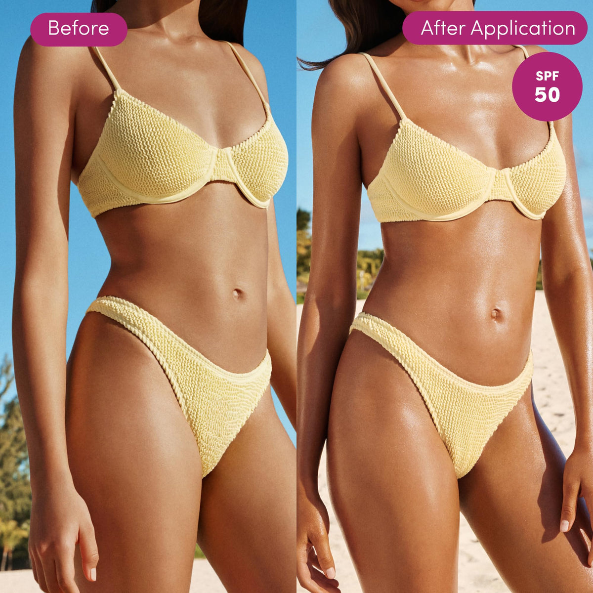 Coco & Eve lotion swirl on skin illustrating lightweight, non-greasy feel