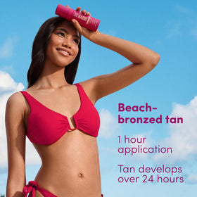 Application with mitt using Coco & Eve mousse for seamless, guided coverage