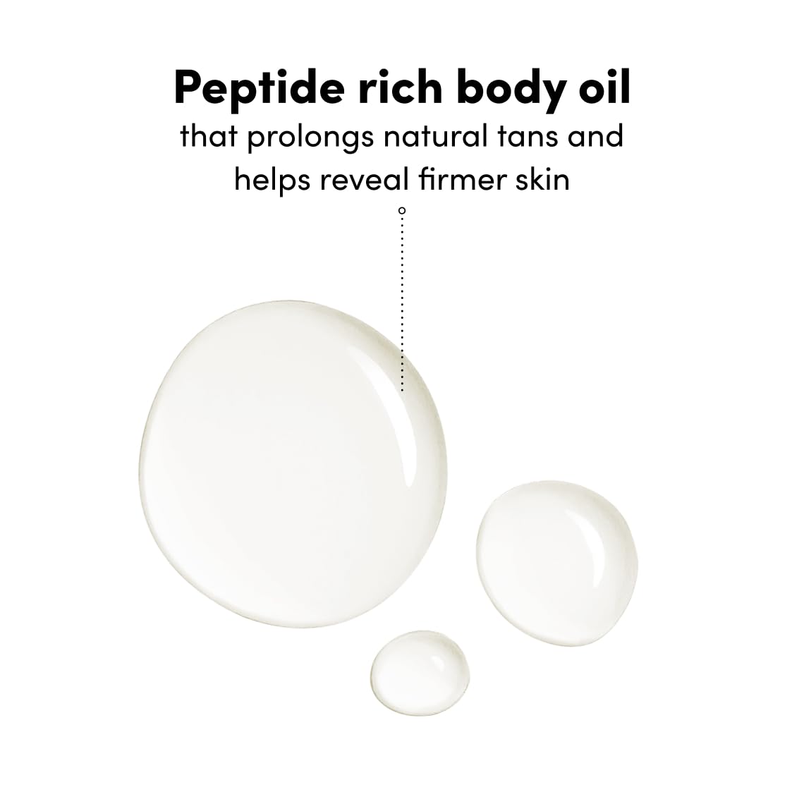 Coco & Eve oil on skin close-up demonstrating hydrated glow benefit