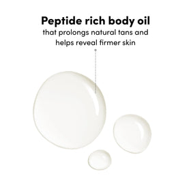 Coco & Eve oil on skin close-up demonstrating hydrated glow benefit