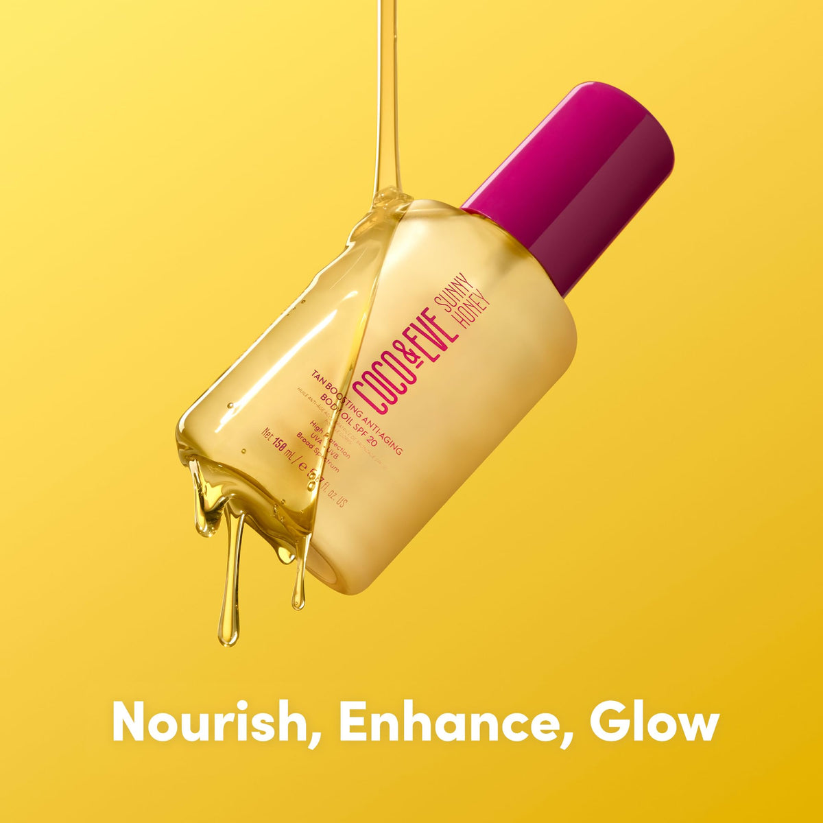 Coco & Eve spray nozzle mid-action for easy even application