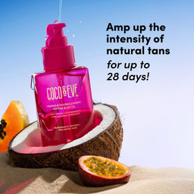 Coco & Eve oil texture pouring to show lightweight absorption benefit