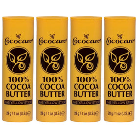COCOCARE front packaging showing four cocoa butter sticks for easy storage