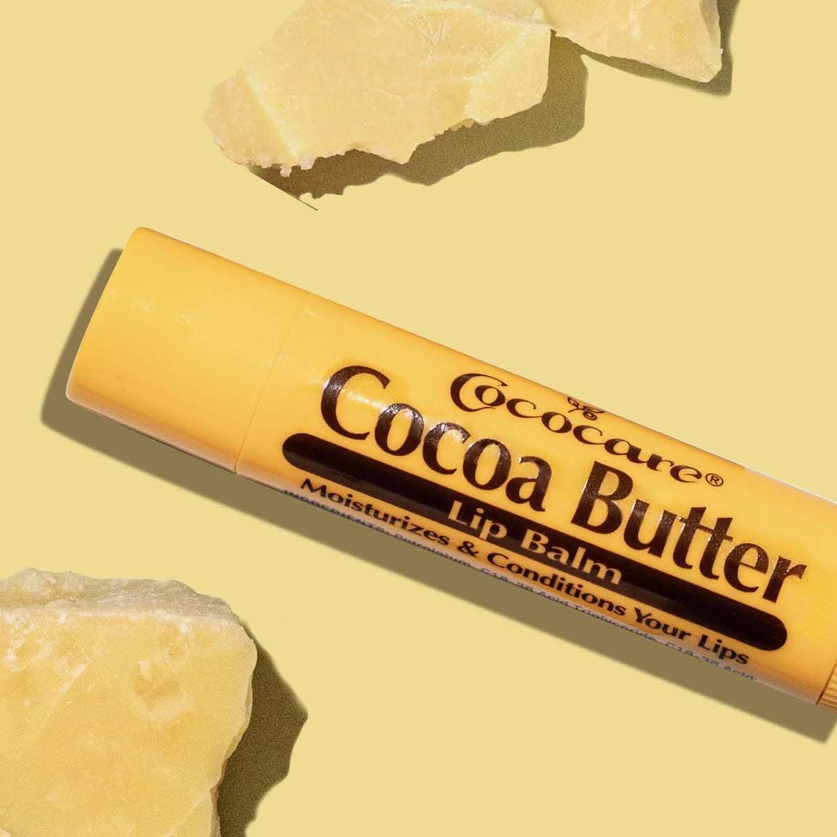 COCOCARE close-up of balm texture highlighting smooth glide and nourishing finish