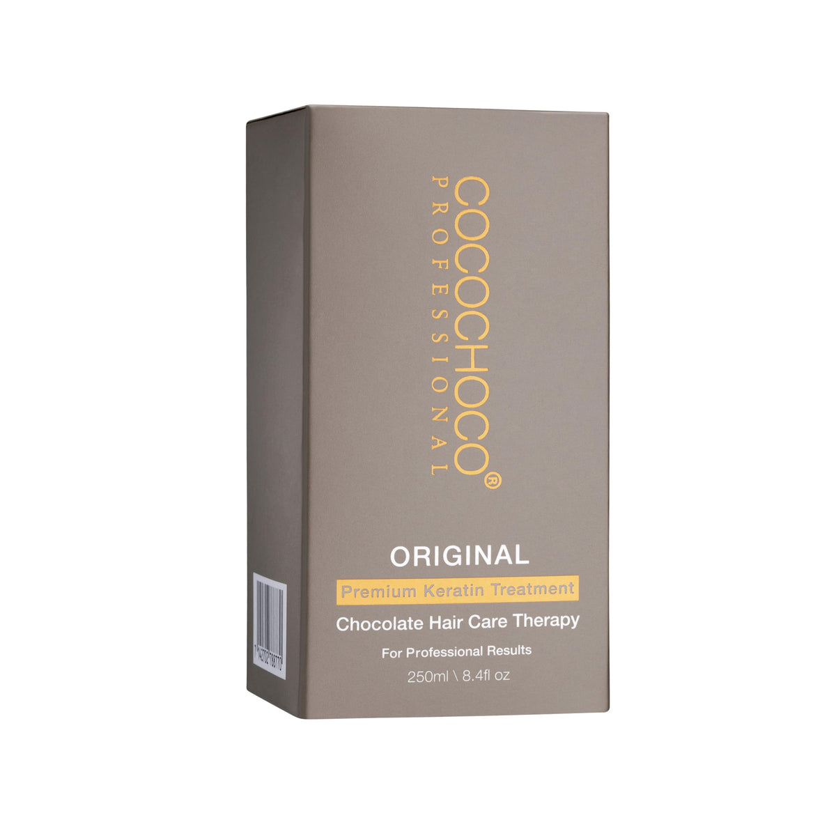 COCOCHOCO label close-up displaying ingredients and formaldehyde-free benefit