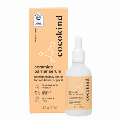Cocokind bottle front view showing clean packaging and jumbo 2oz size benefit