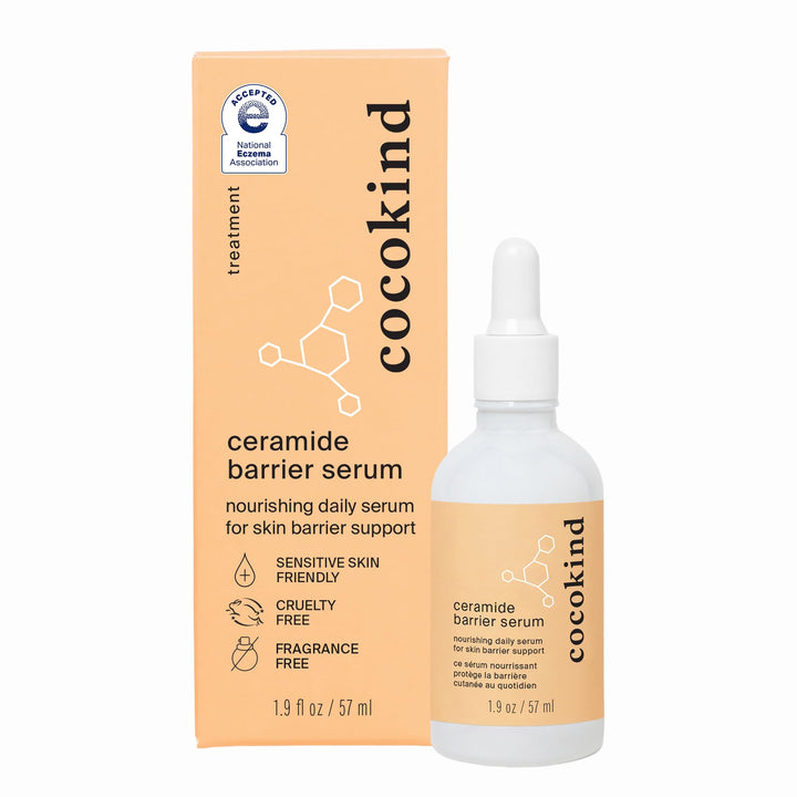 Cocokind bottle front view showing clean packaging and jumbo 2oz size benefit