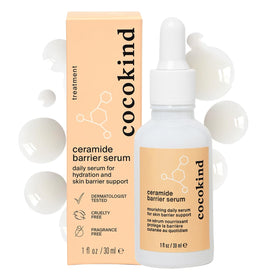 Cocokind bottle front view showing label and 1 fl oz size for easy identification