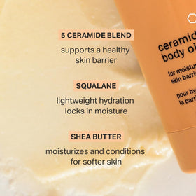 Cocokind texture close-up of balm showing smooth glide and quick-absorbing finish for soft skin