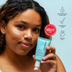 Cocokind open jar gel texture illustrating lightweight hydration