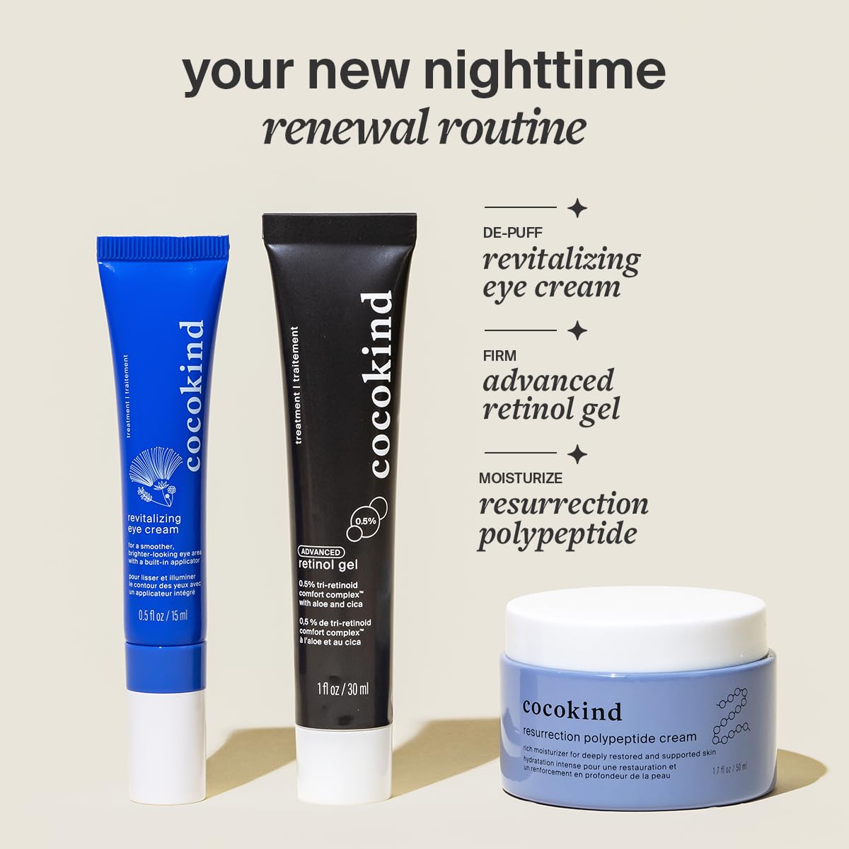 Cocokind close-up gel texture highlighting lightweight, non-greasy hydration