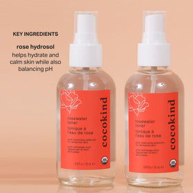 Cocokind label close-up highlighting ingredient clarity and simple formulation benefits