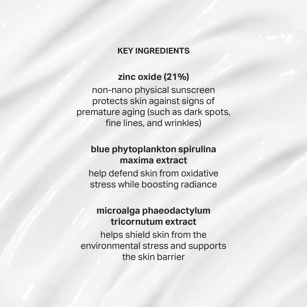 Cocokind blue phytoplankton and microalgae ingredient visual with antioxidant note