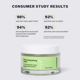 Cocokind jar on bathroom shelf in bright setting conveying everyday routine boost