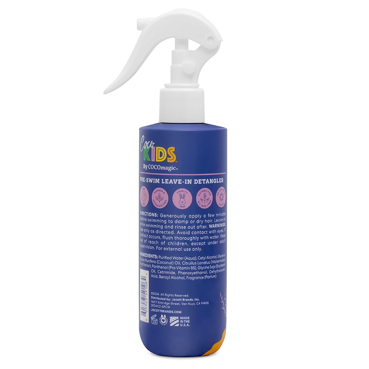 Cocomagic spray trigger close-up for easy application benefit