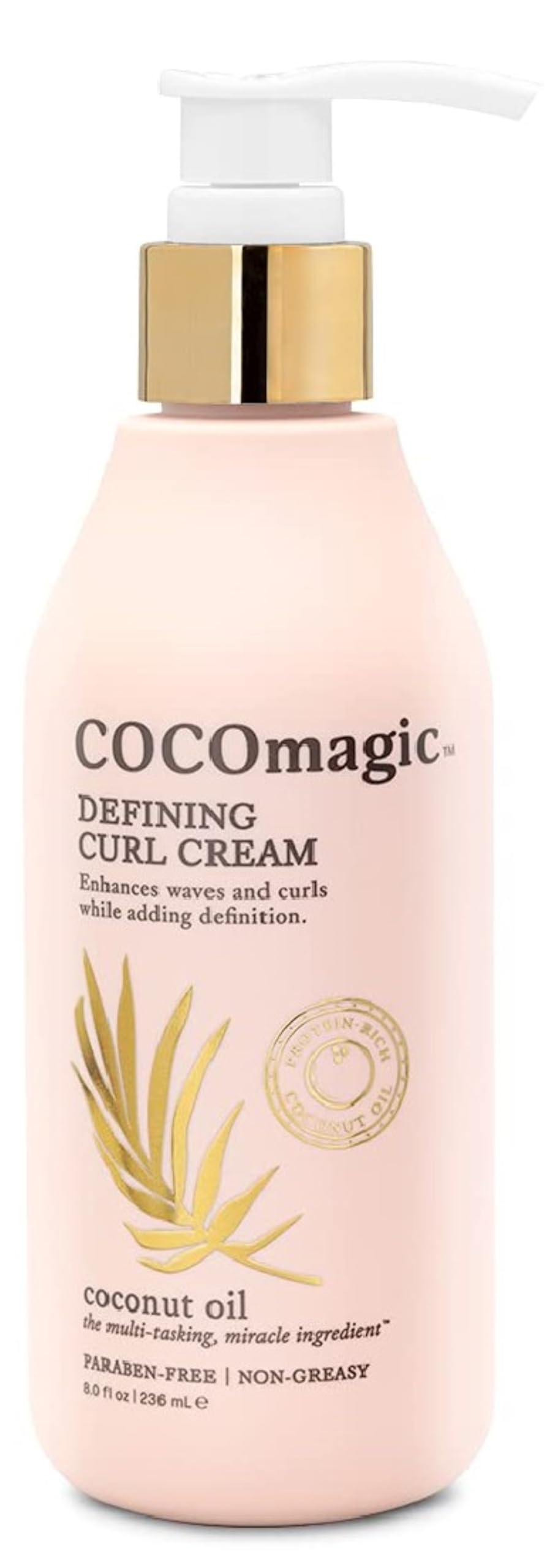 Cocomagic front packaging 8 oz showing product and benefits