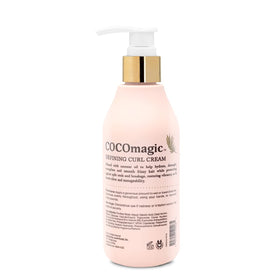 Cocomagic texture close-up cream showing smooth hydration benefit