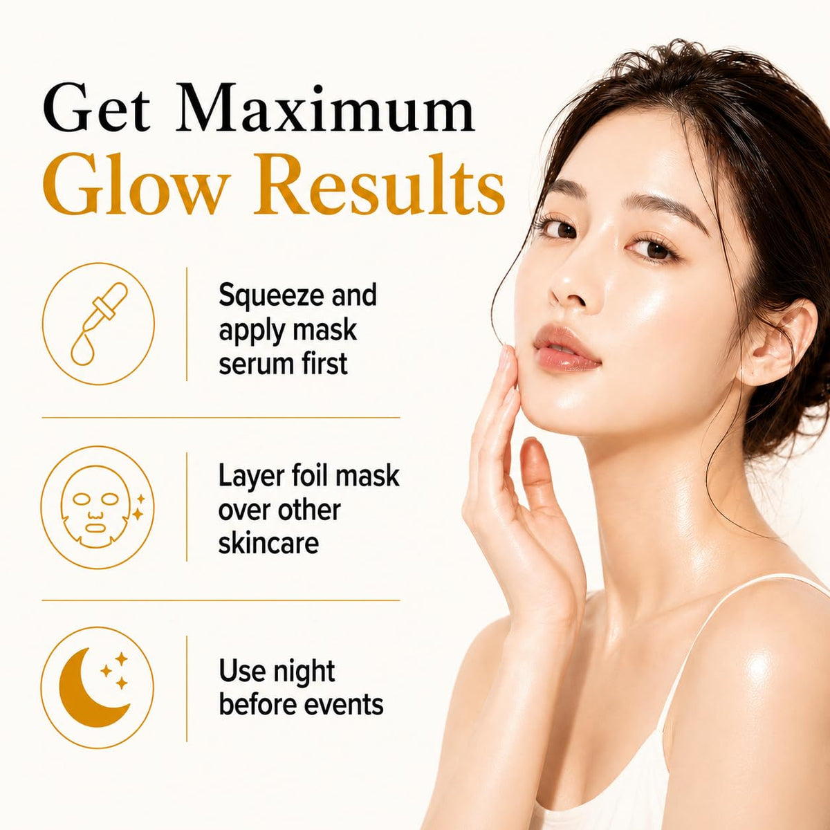 cocomintbeauty hands applying mask step showing easy at-home usage benefit