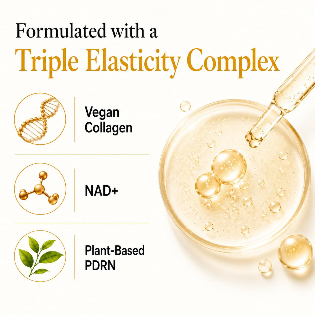 cocomintbeauty lightweight serum texture pooled to show spreadability benefit