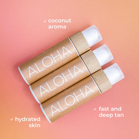 COCOSOLIS ALOHA applied on arm demonstrating how oil enhances skin glow and softness