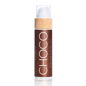 COCOSOLIS bottle front packaging showing product and chocolate scent benefit