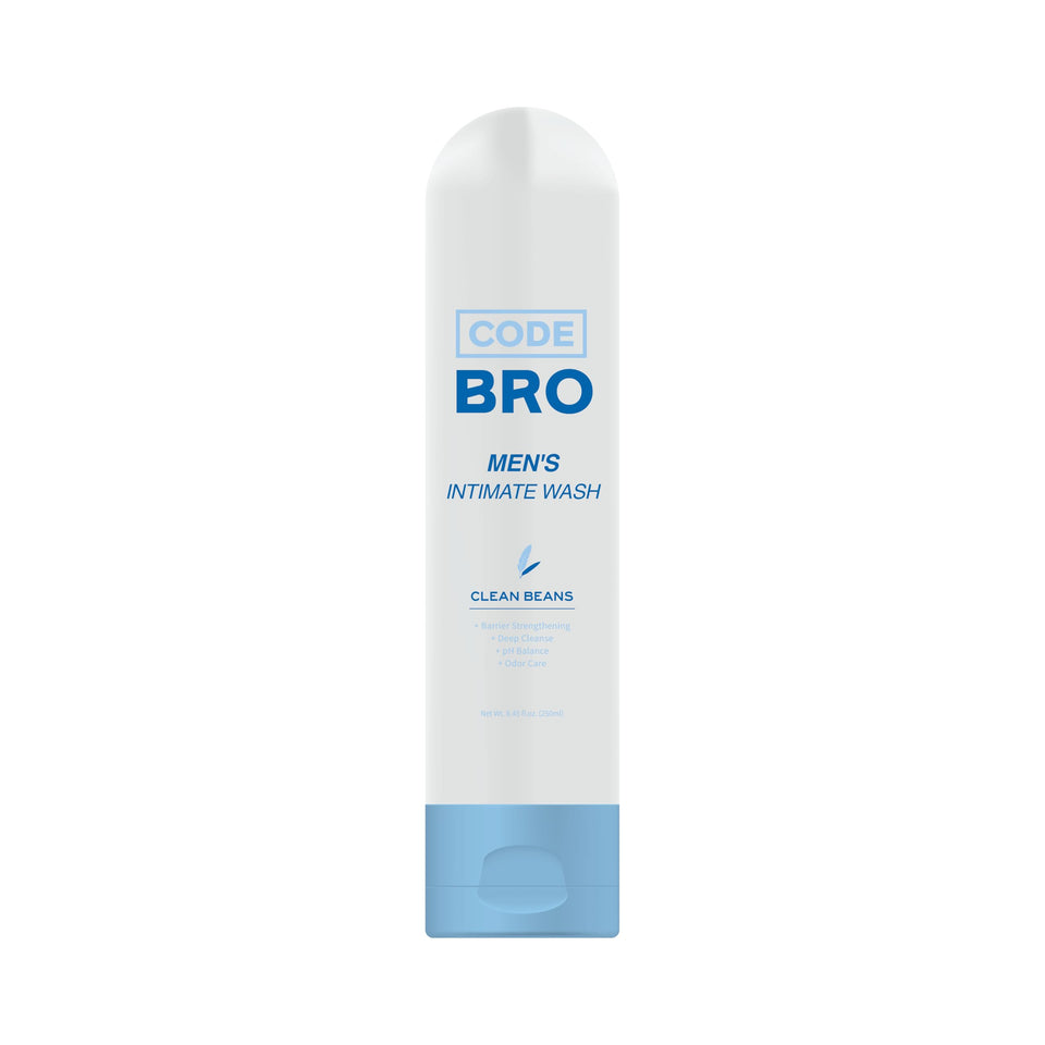Code Bro front packaging showing bottle and label, promotes confident freshness