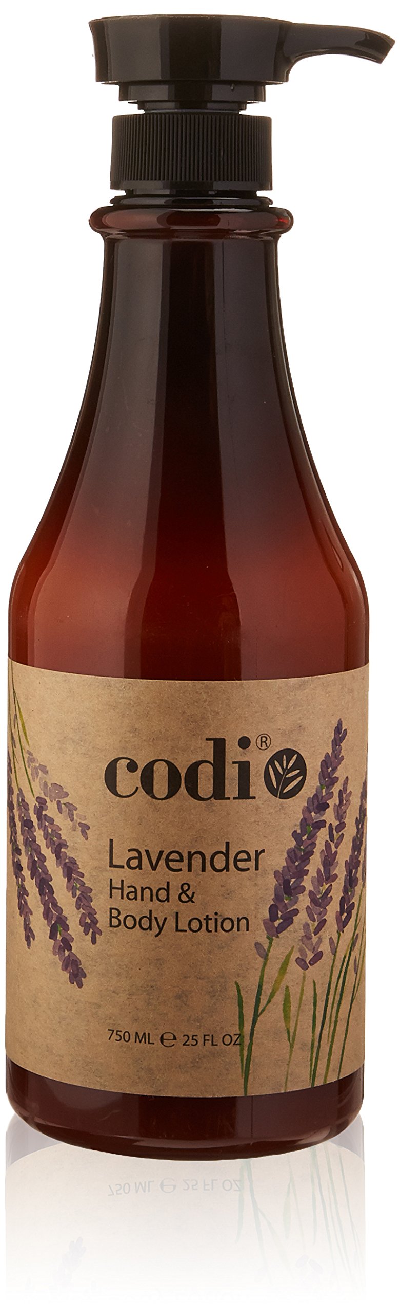 Codi N Codi front bottle showing label and pump for easy dispensing