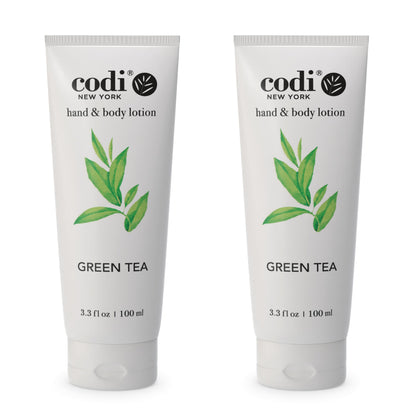 Codi N Codi front label showing tube and green tea scent for quick hydration