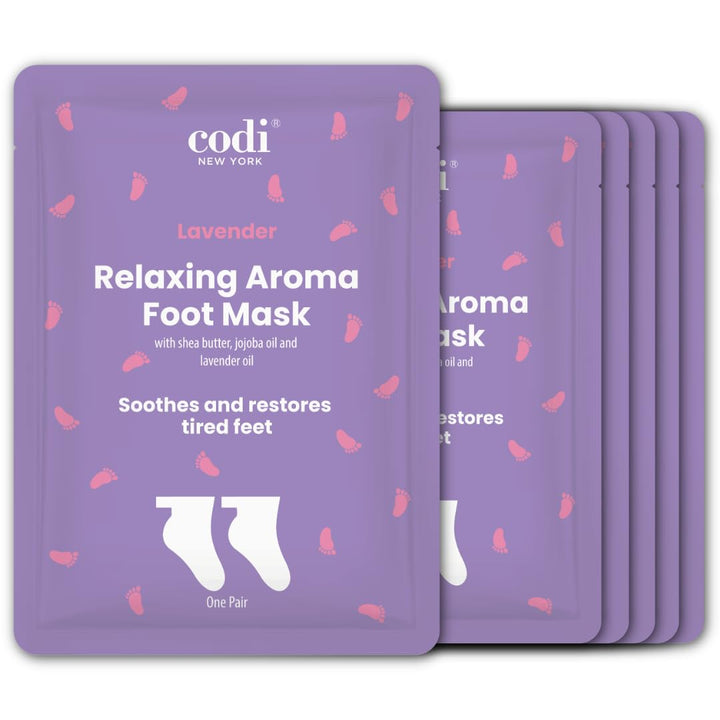 Codi New York front packaging showing lavender scent and six pairs benefit