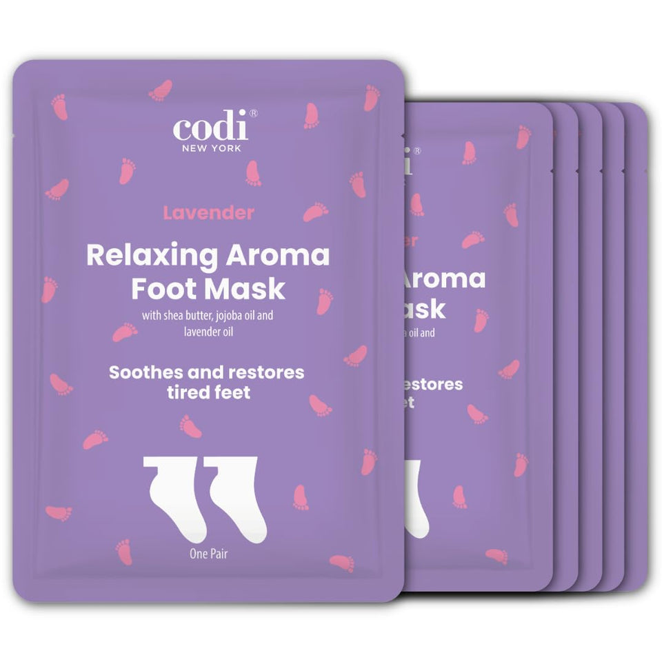 Codi New York front packaging showing lavender scent and six pairs benefit