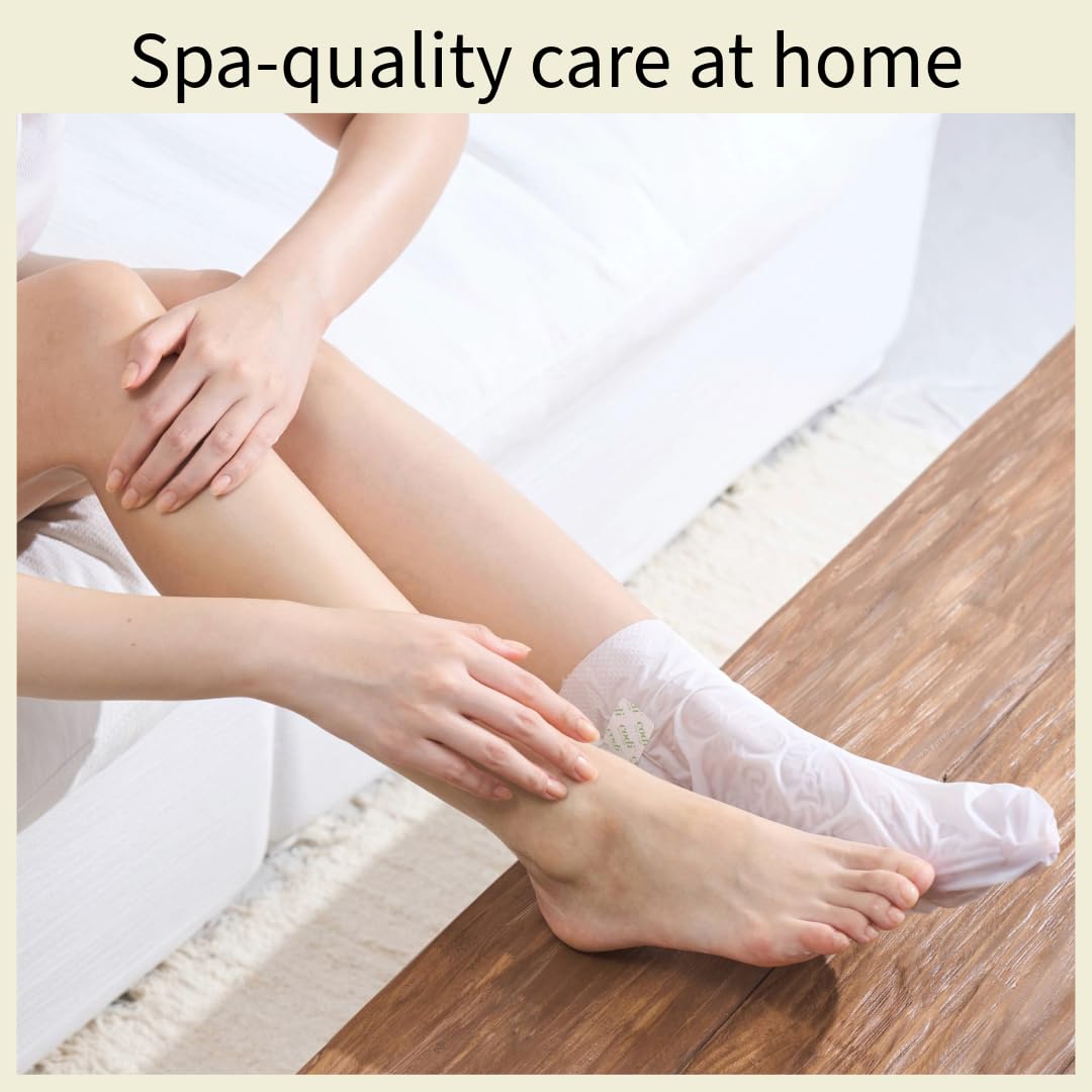 Codi New York open foot sock revealing moisturizing serum for deep hydration