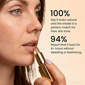Coellyo open tube revealing balm surface and buildable tint for customizable look