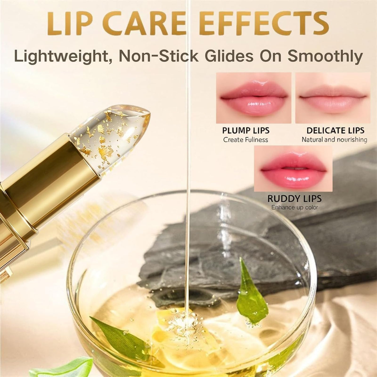 Coellyo balm texture close-up showing smooth formula that delivers lasting hydration