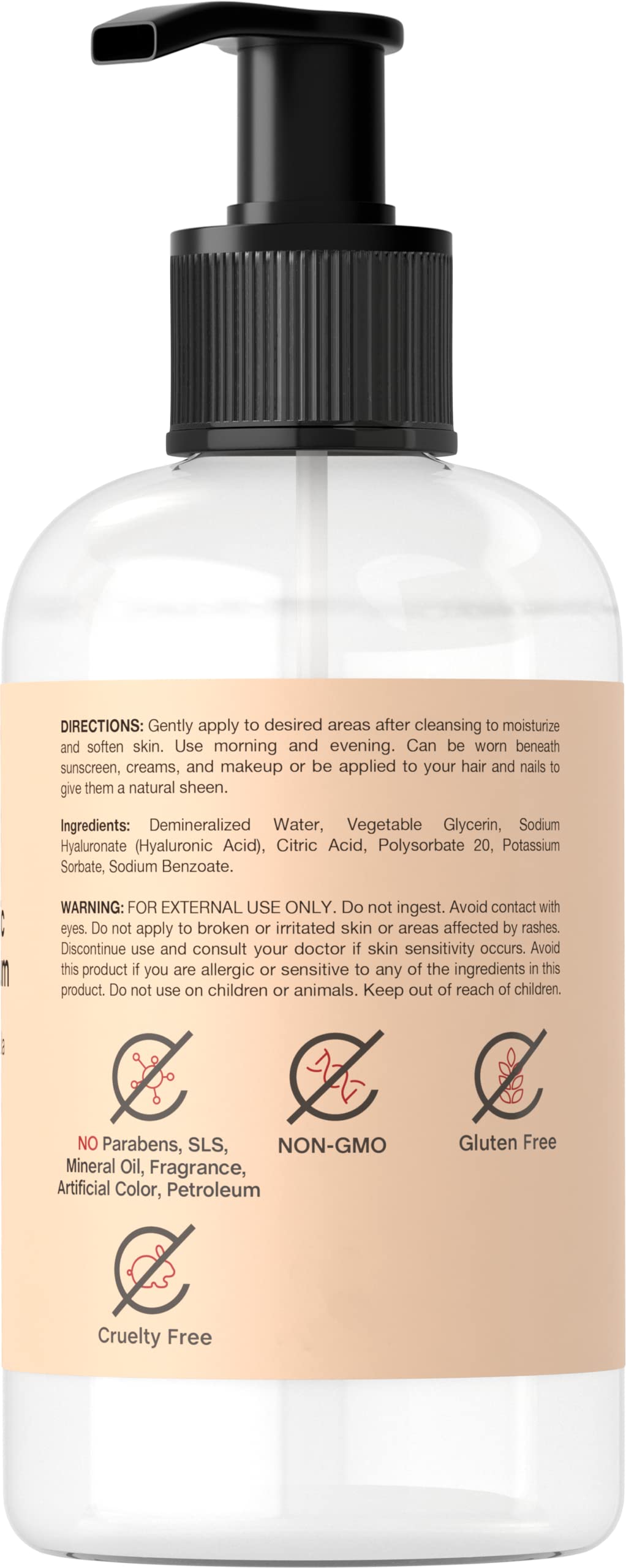 Coera pump detail highlighting easy dispensing and measured use