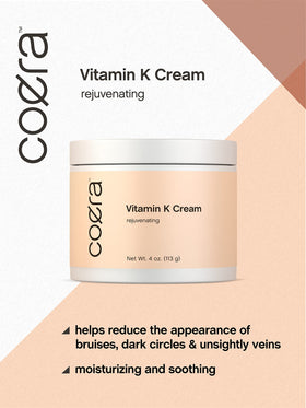 Coera applied under-eye demonstrating gentle application and brightening