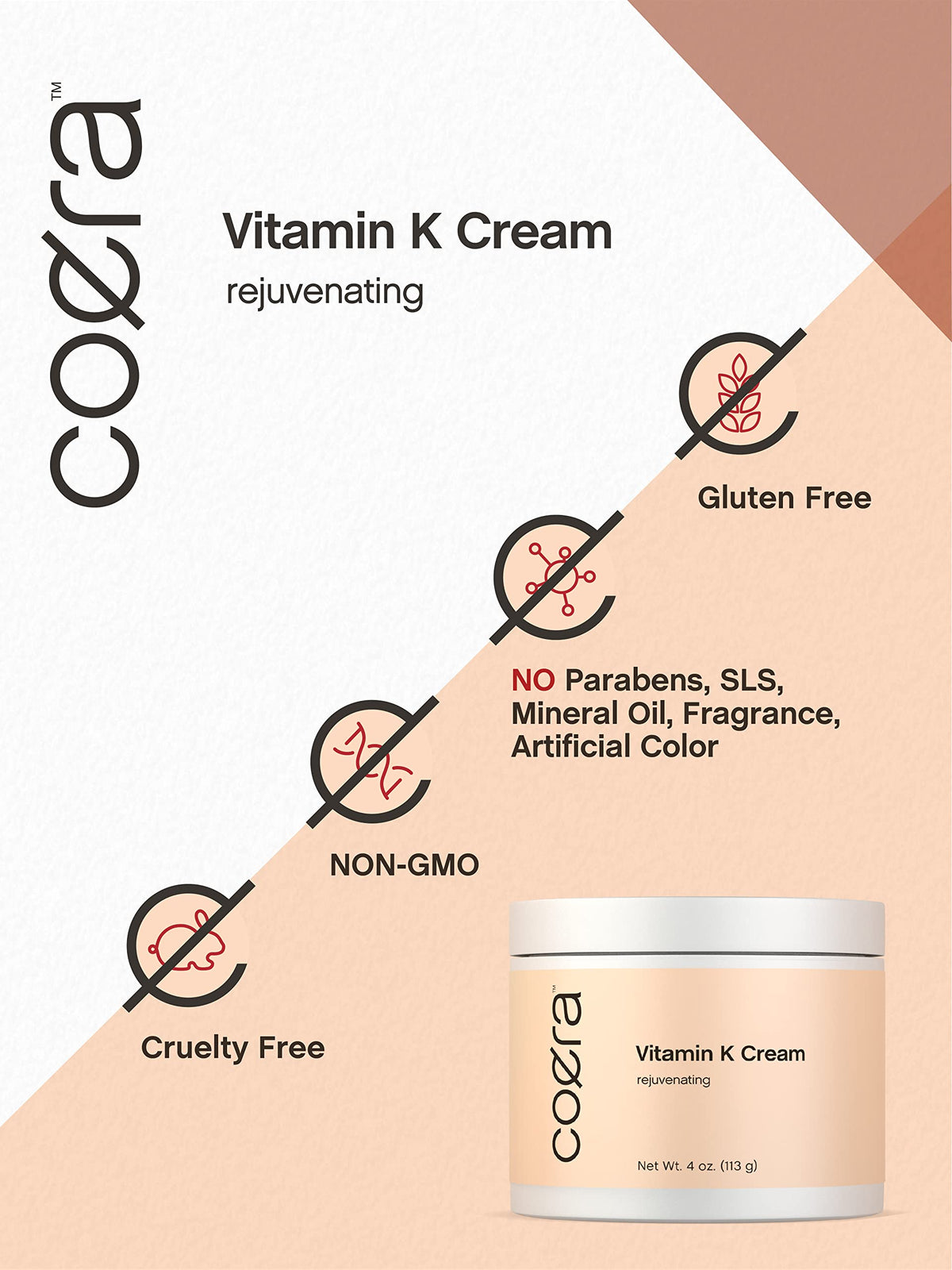 Coera on face during morning routine for lightweight daily layering