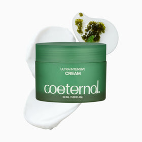 coeternal front jar showing sleek packaging and product benefit of hydration