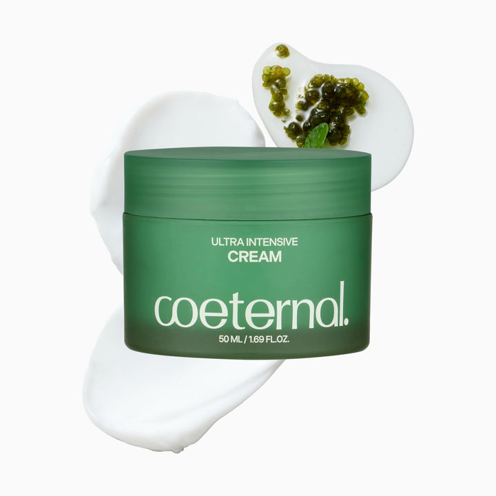 coeternal front jar showing sleek packaging and product benefit of hydration