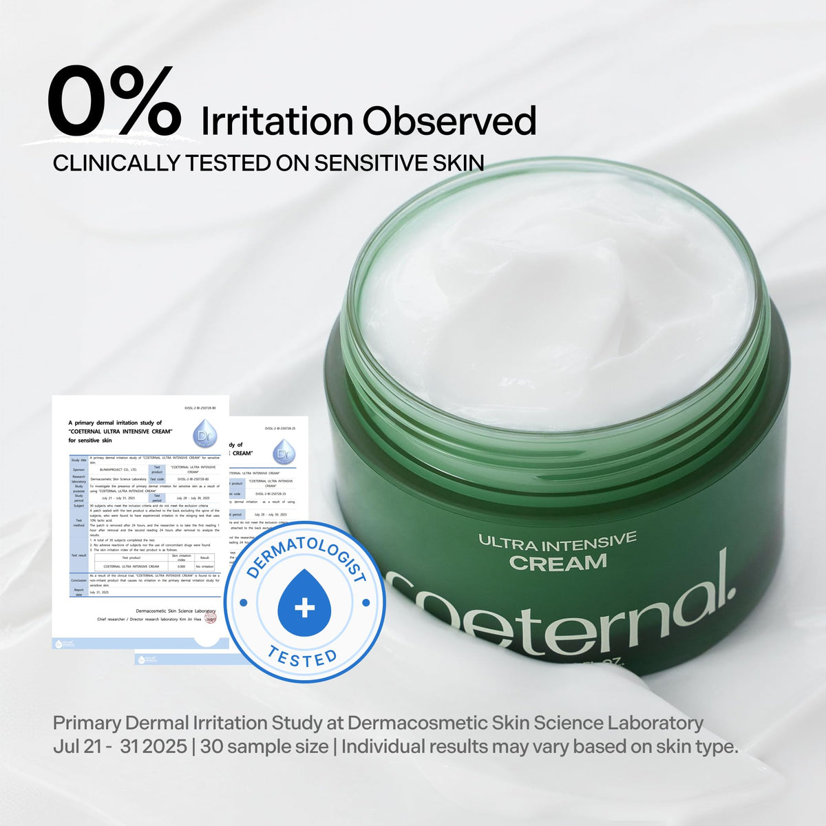 coeternal algae11 ingredients display emphasizing antioxidant hydration