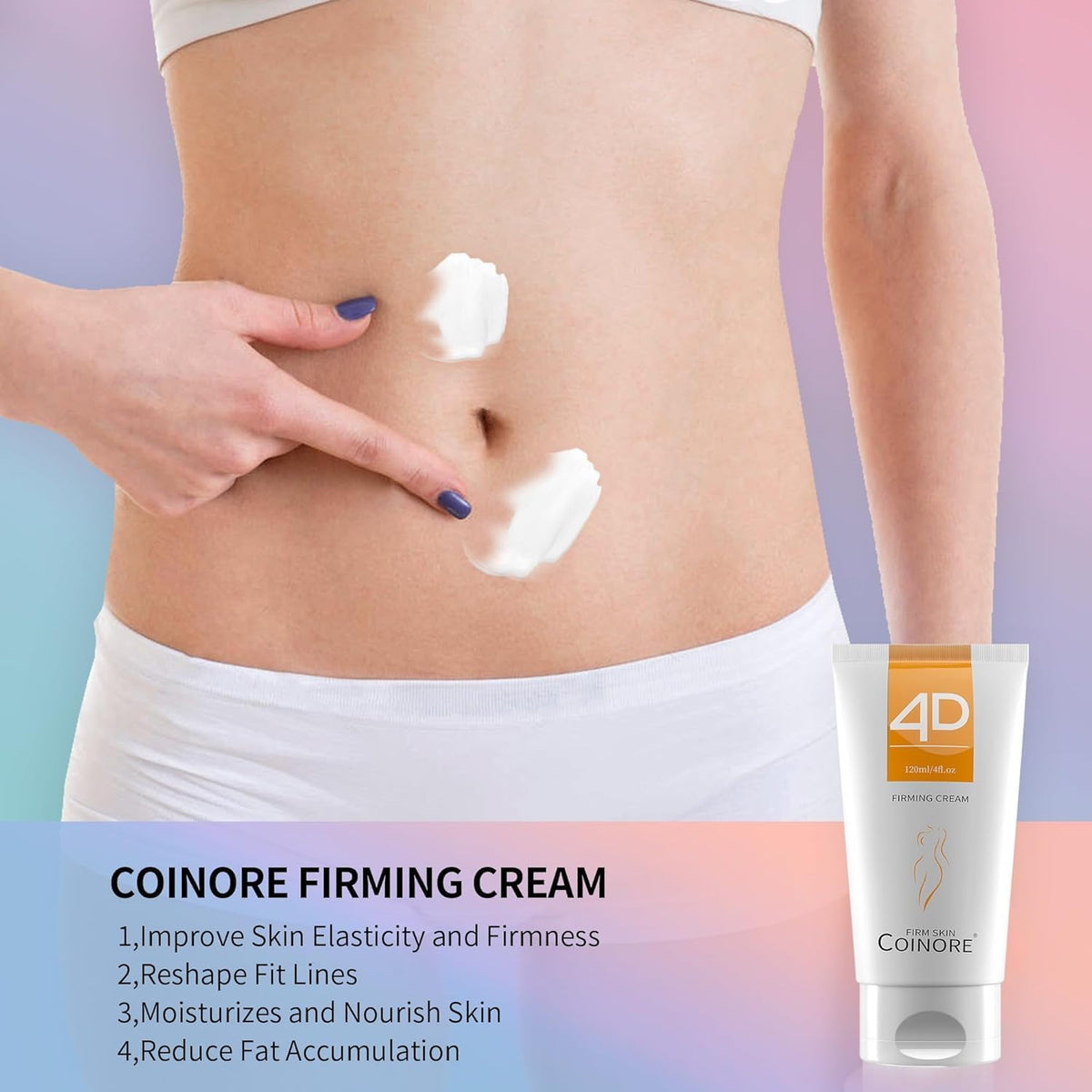 coinore size comparison in hand showing 4.0 fl oz travel-friendly convenience