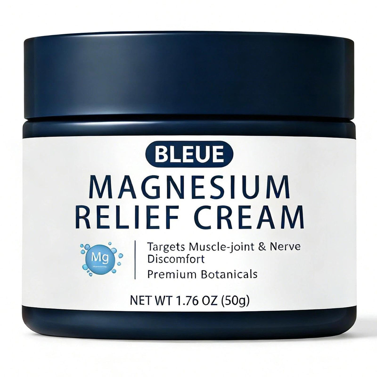 COLEPSW front packaging of Bleue Magnesium cream showing tube and label for quick identification