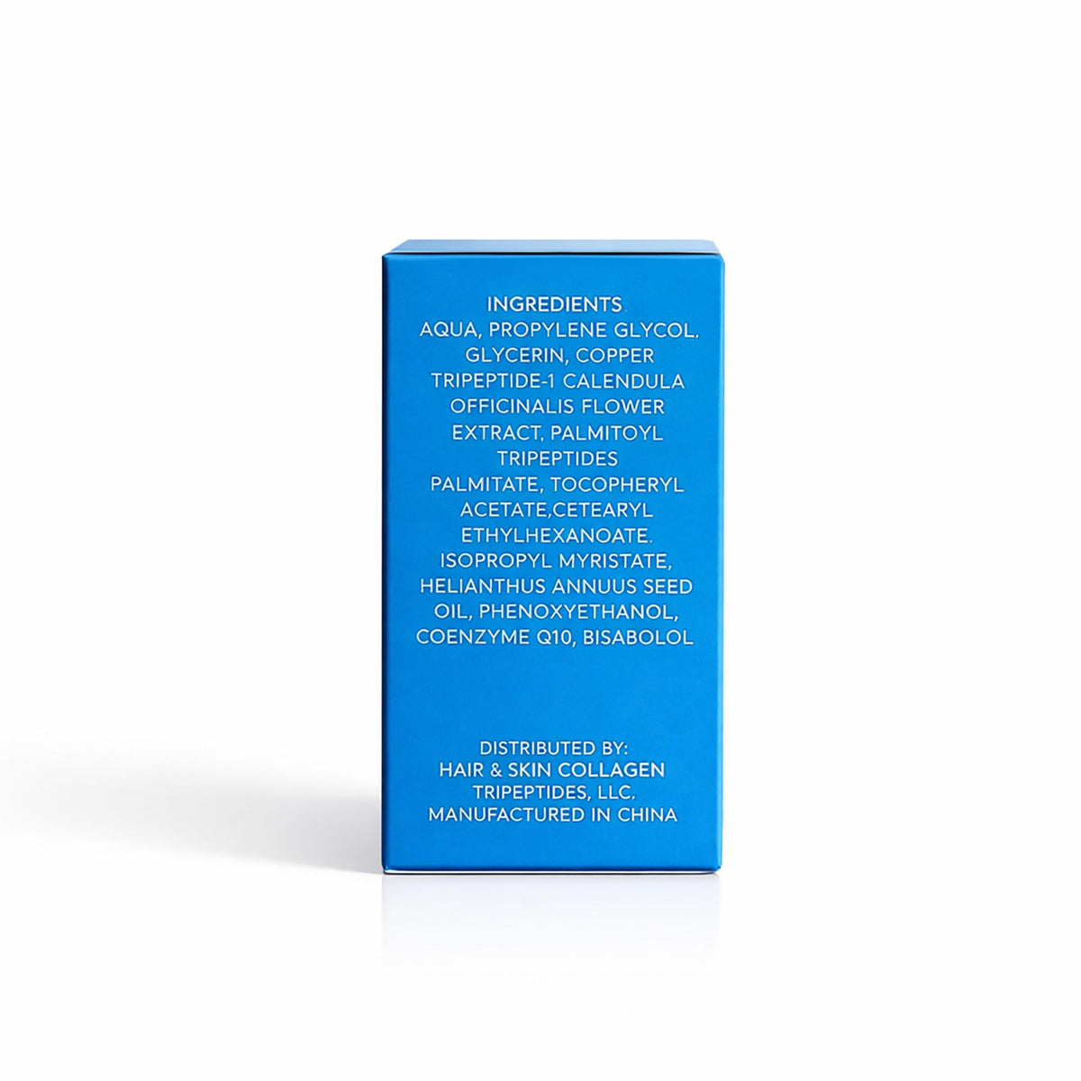 Collagen Tripeptides used in morning routine with moisturizer and sunscreen for protective layering