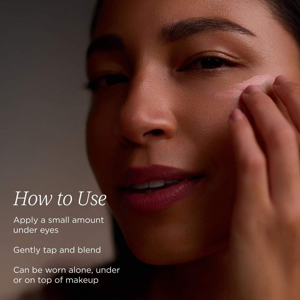 Colleen Rothschild ingredients display highlighting hyaluronic acid and peptides benefits