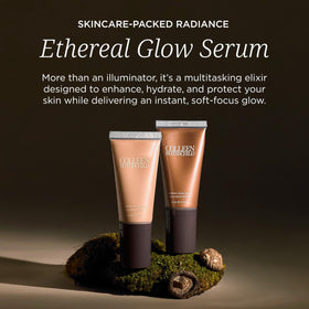 Colleen Rothschild serum texture drop demonstrating lightweight hydration and spreadability